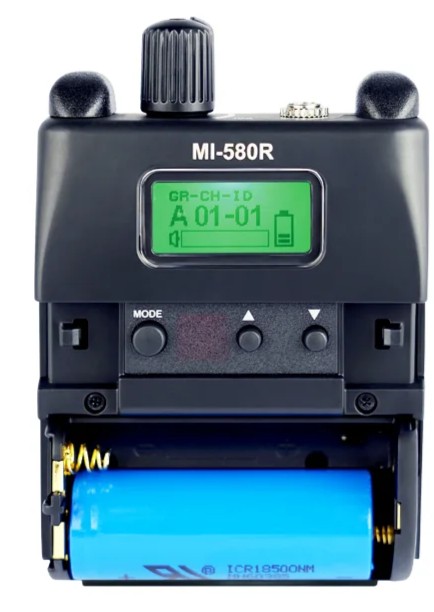 accommodates AA or Li-ion batteries, with USB Type-C charging